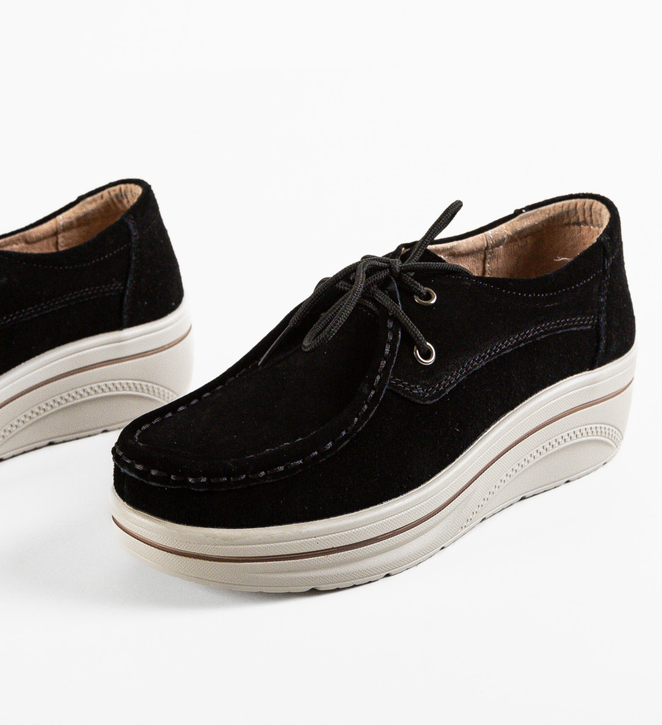 Pantofi Casual Auron Negri - Confort și Stil - imagine 5