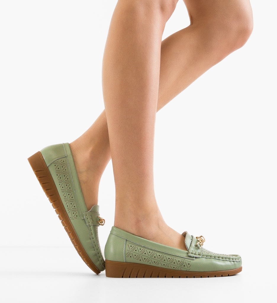 Espadrile Dama Chad Verzi | Confort Casual