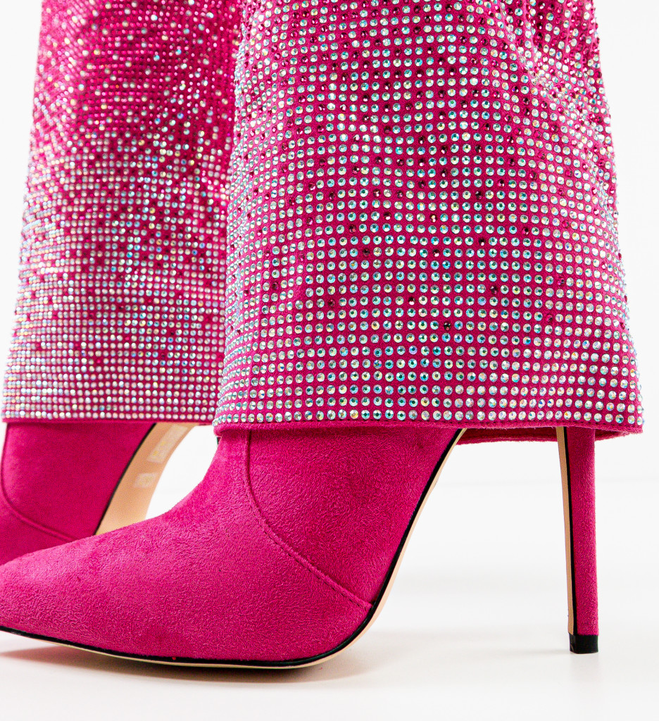 Cizme Dama Jim Fuchsia - Eleganță și Stil - imagine 8