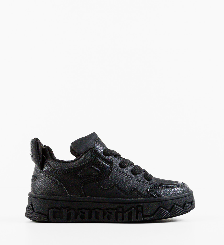 Sneakers Chaoini Negri - Confort și Stil Urban - imagine 2