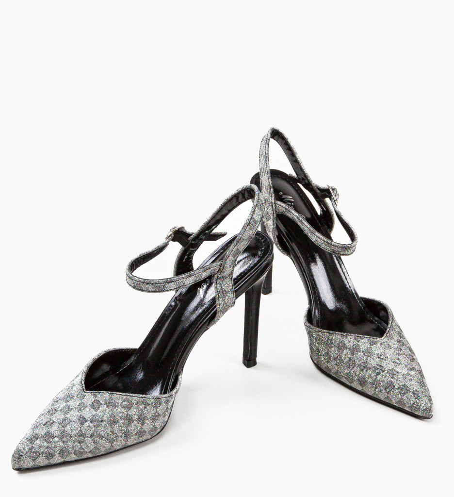 Pantofi dama Valborg Negri cu Toc Eleganți - imagine 5