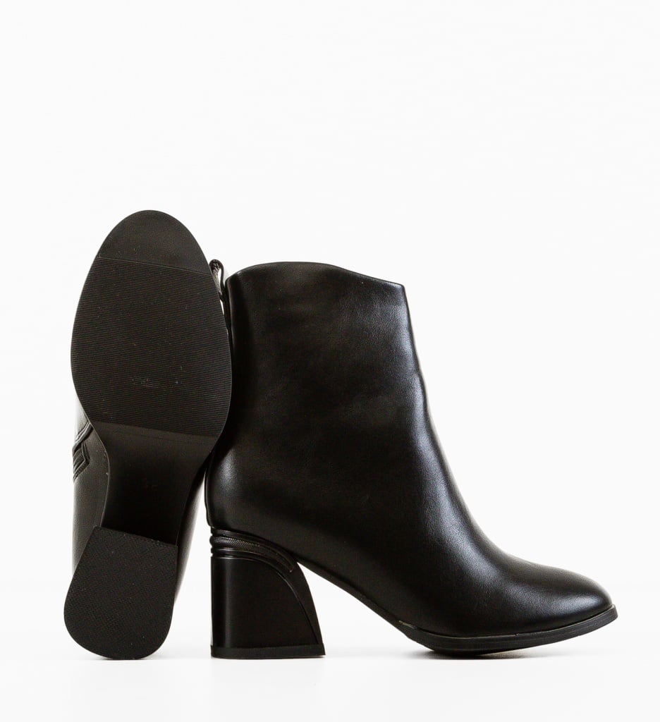 Botine Dama Kara Negre | Eleganță Urbană - imagine 6