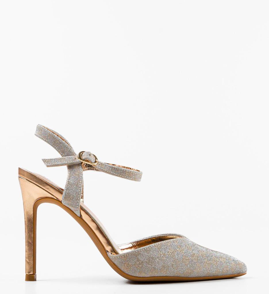 Pantofi Valborg Aurii 2 - Eleganță cu Toc - imagine 6