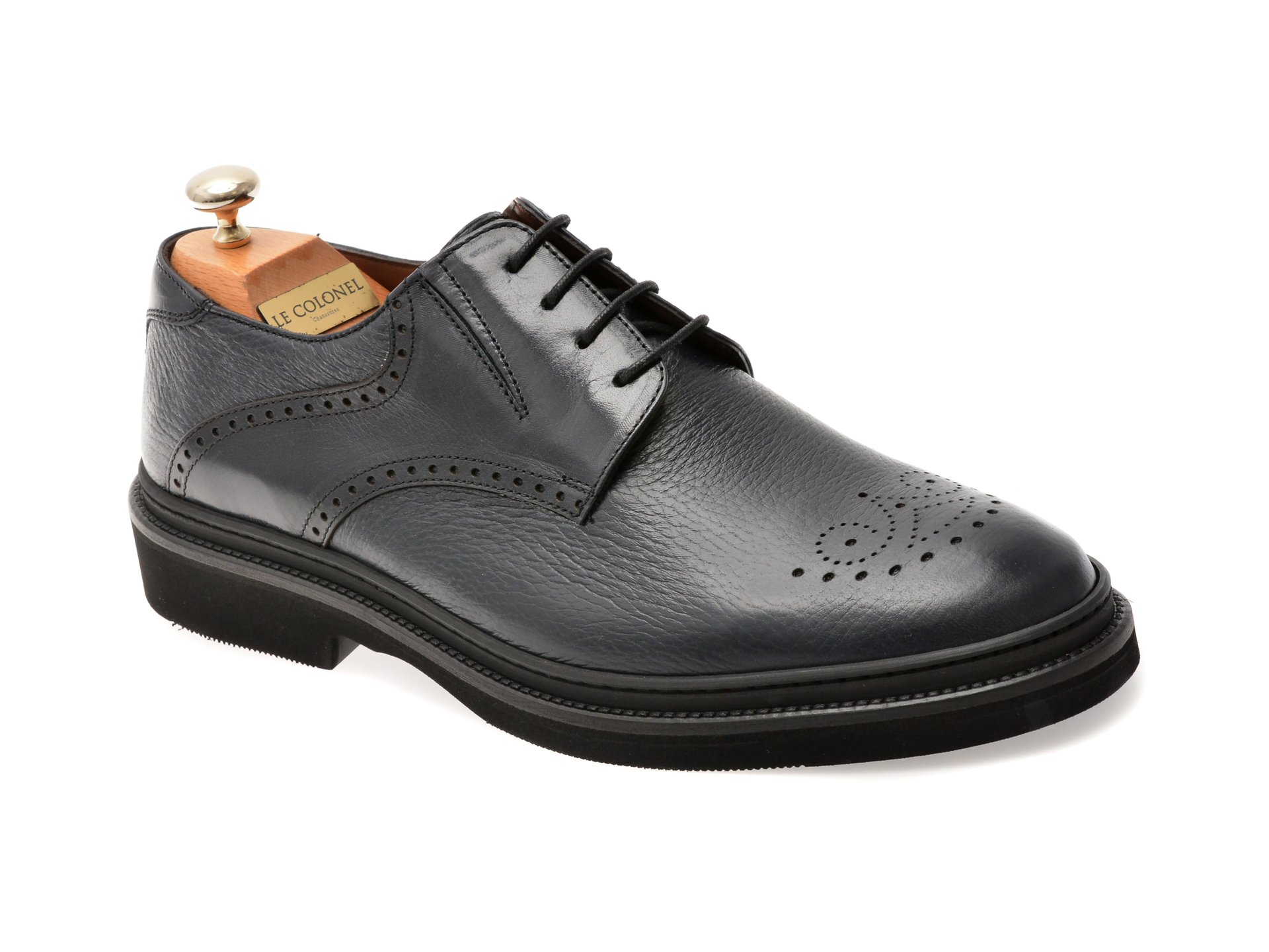 Pantofi Eleganti Le Colonel din Piele Bleumarin