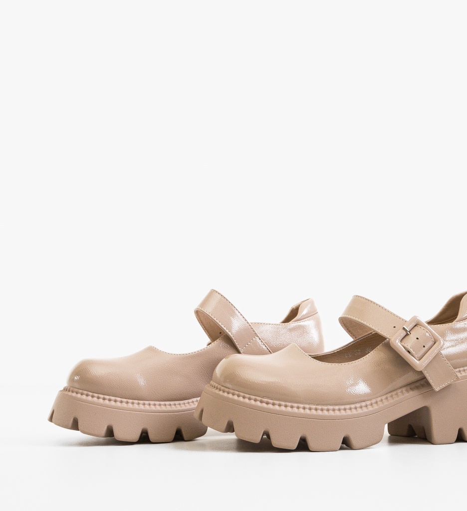 Pantofi Casual Dama Nude - Confort și Stil - imagine 5