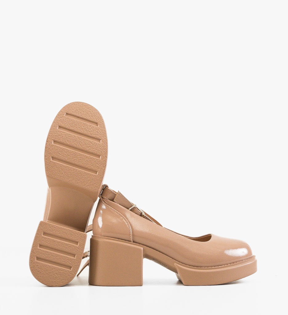Pantofi Dama Grima Bej - Eleganță și Confort - imagine 5