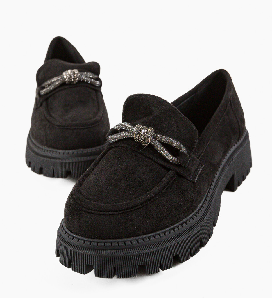 Pantofi Casual Dama Bovra Negri - Confort și Stil - imagine 6