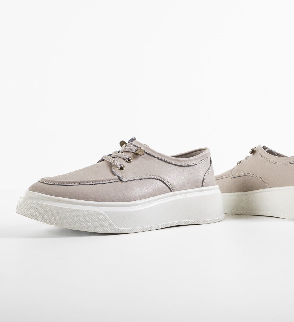 Pantofi Casual Naenia Gri - Confort și Stil Zilnic - imagine 10