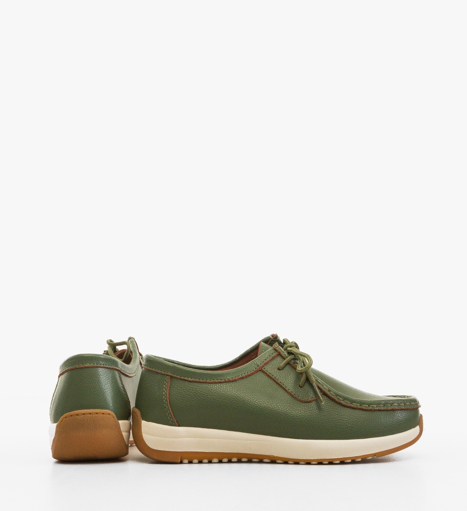 Pantofi Casual Zackary Verzi | Confort Zi de Zi - imagine 3