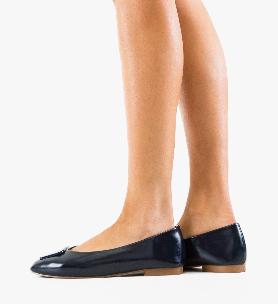 Balerini Dama Katry Bleumarin - Confort și Eleganță - imagine 4