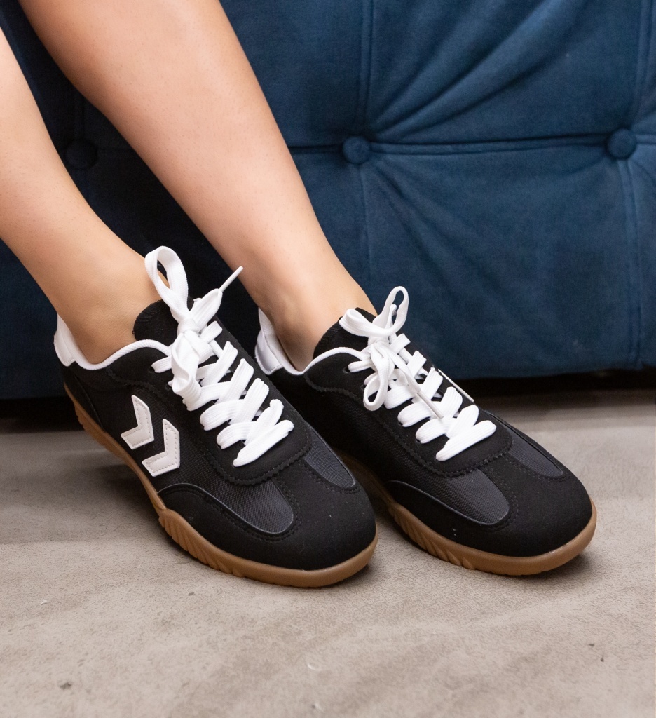 Sneakers Dama Steren Negri • Sport și Confort - imagine 2