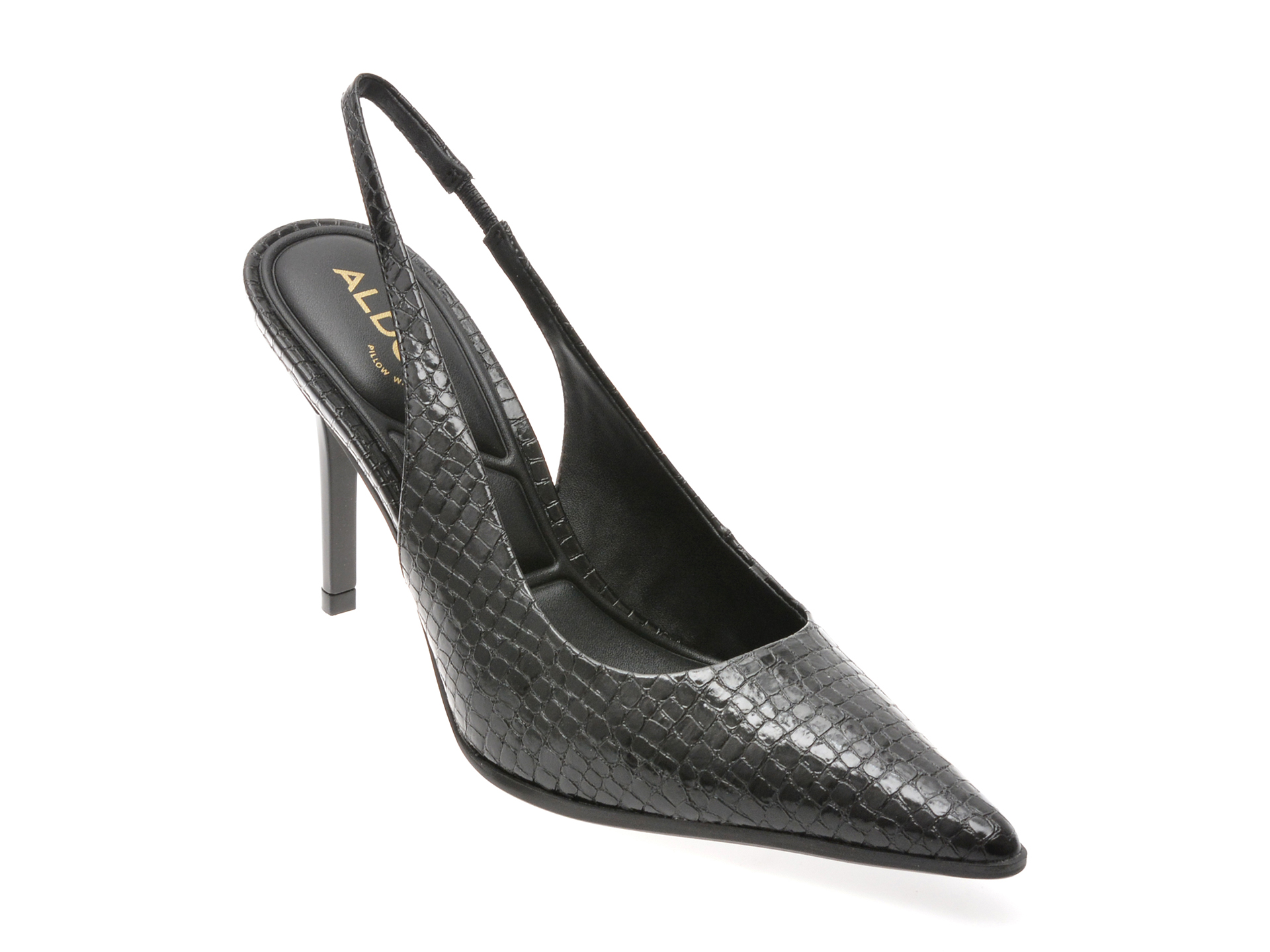 Pantofi ALDO Negri Eleganti Piele Ecologica