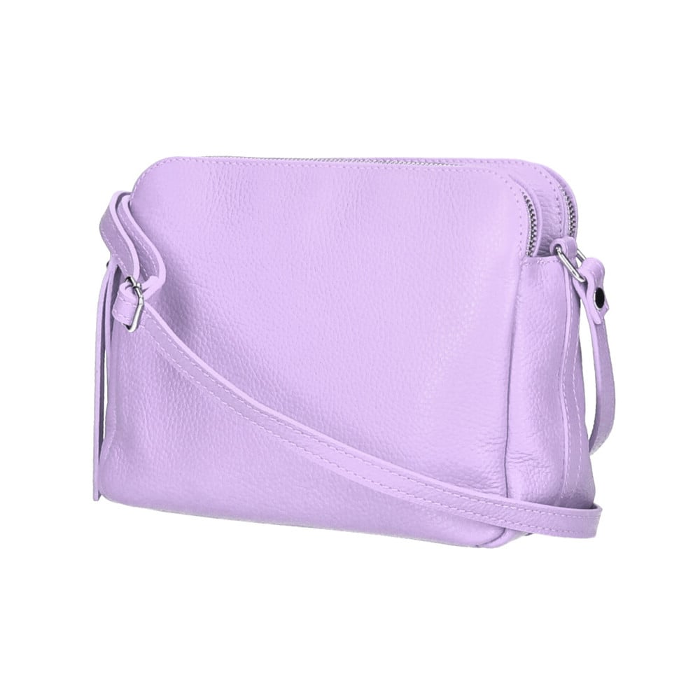 Geanta Dama Delis Fosca Piele Naturala Mov