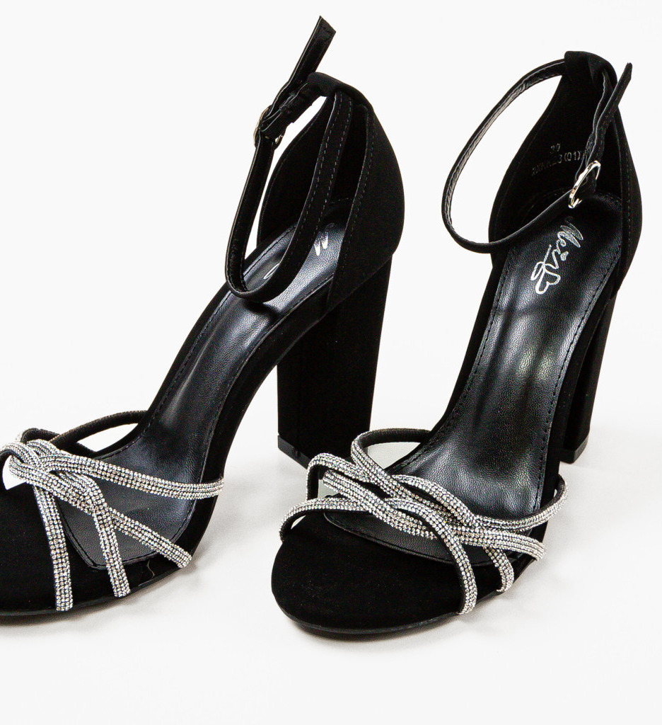Sandale Clayton Negre | Eleganță și Stil - imagine 6