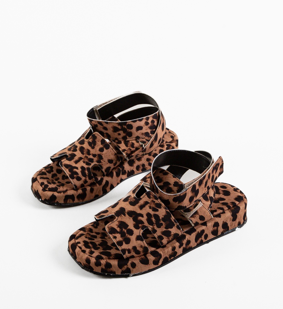Sandale Dama Vardan Print 2 cu Design Unic - imagine 7