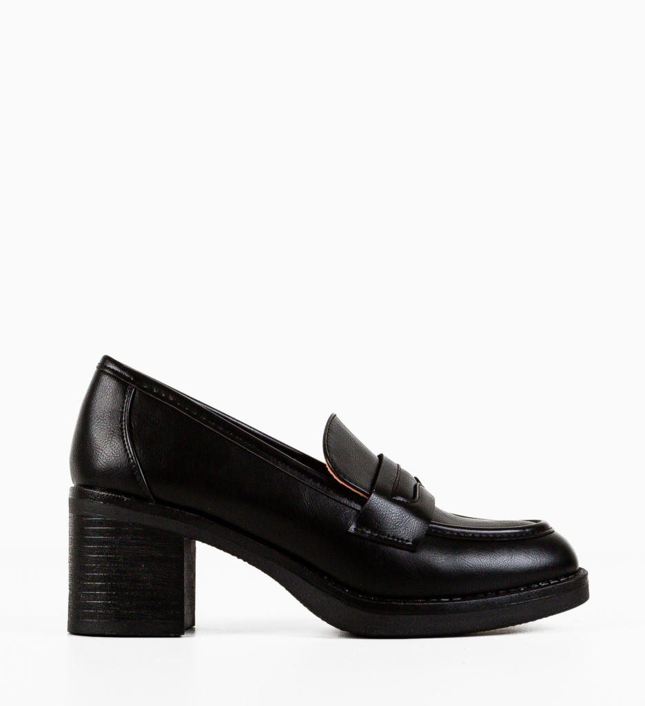 Pantofi Dechen Negri - Eleganță și Stil - imagine 5