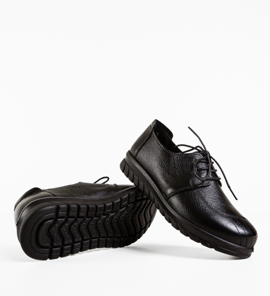 Pantofi Casual Leonates Negri | Stil și Confort - imagine 7