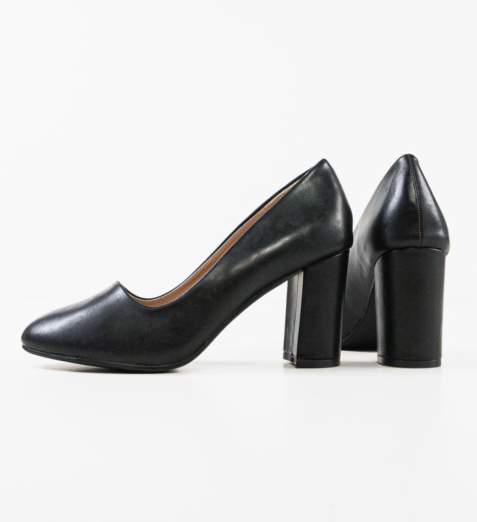Pantofi Lorna Negri cu Toc - Eleganță Asigurată - imagine 14