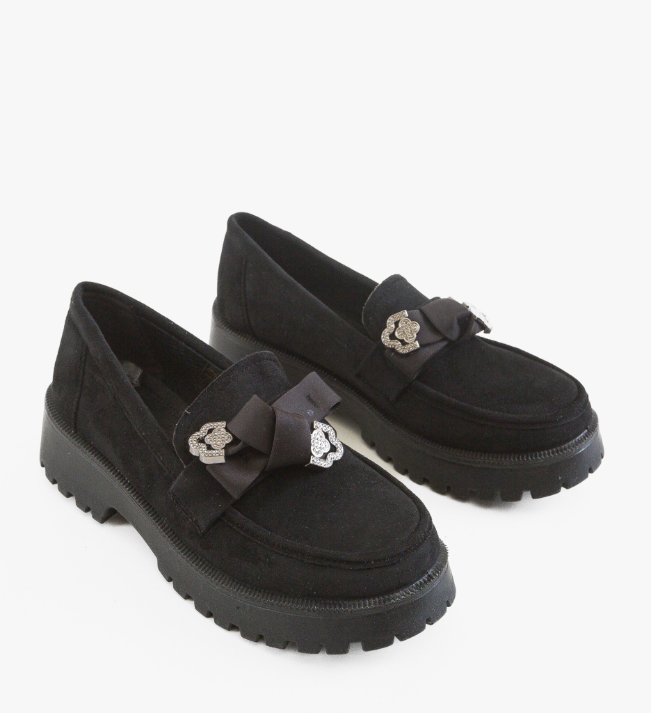 Pantofi Casual Dama Vrerru Negri – Confort & Stil - imagine 11
