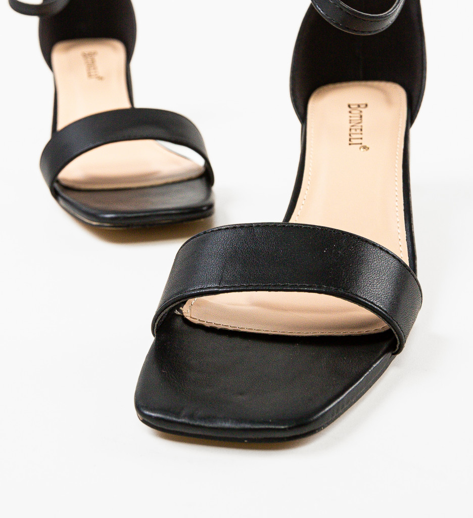 Sandale Toc Zime Negre - Eleganță și Stil - imagine 6