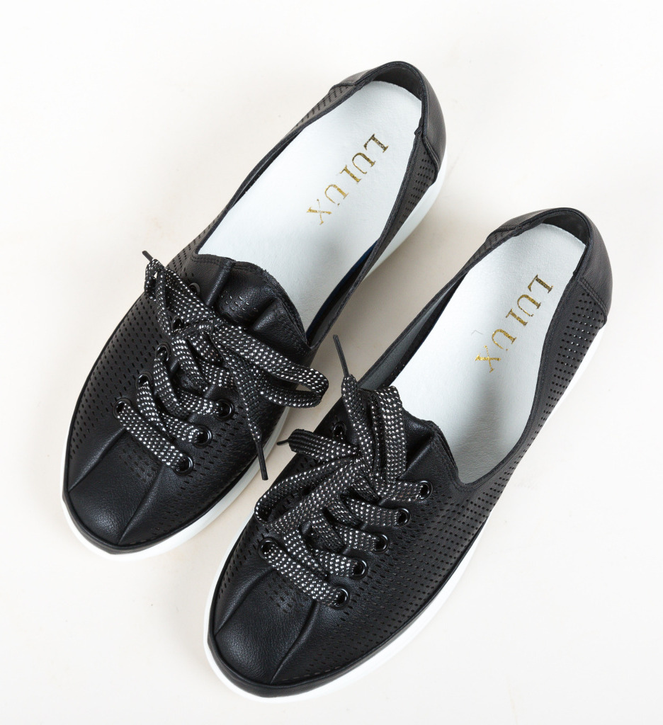 Pantofi Casual Mirino Negri | Confort și Stil - imagine 4