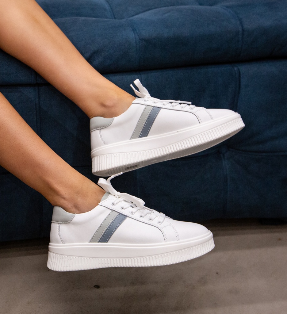 Sneakers Dama Wansa Albi - Confort și Stil