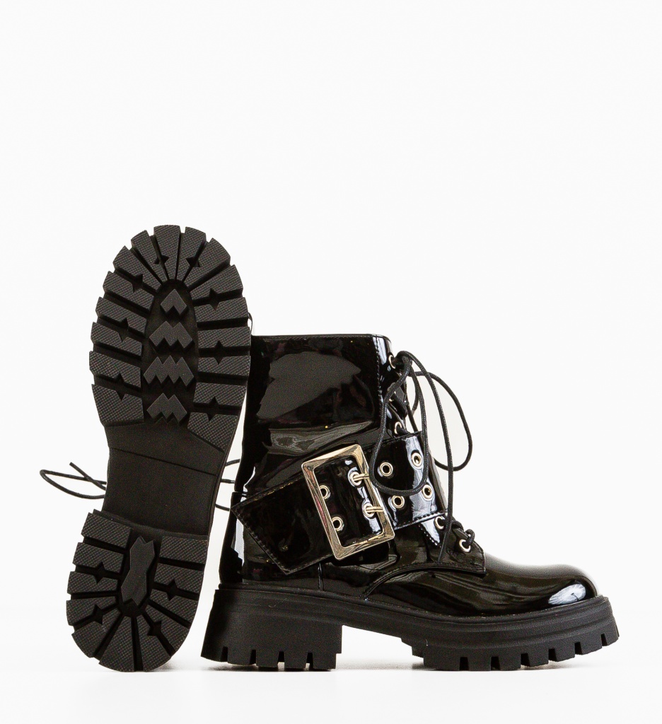 Ghete Dama Pertag Negre - Eleganță și Confort - imagine 6