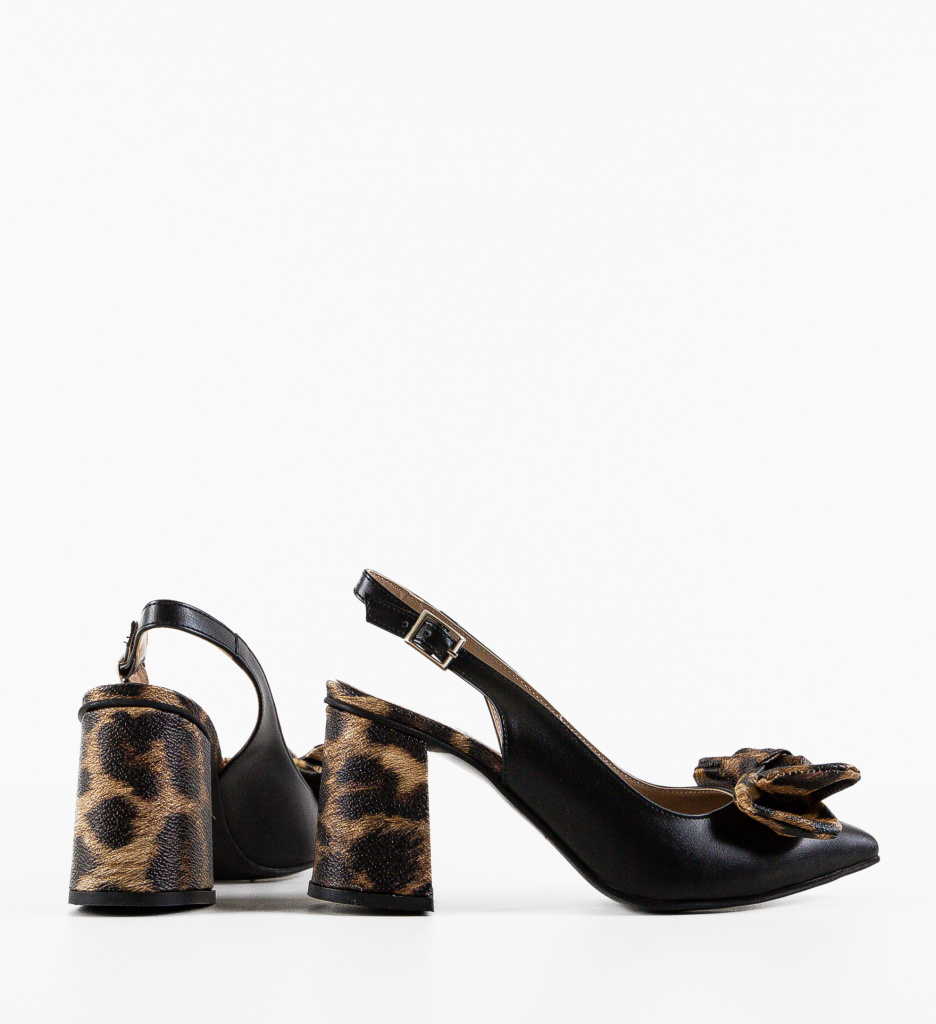 Pantofi Dama Almaz Negri - Eleganță și Stil - imagine 2