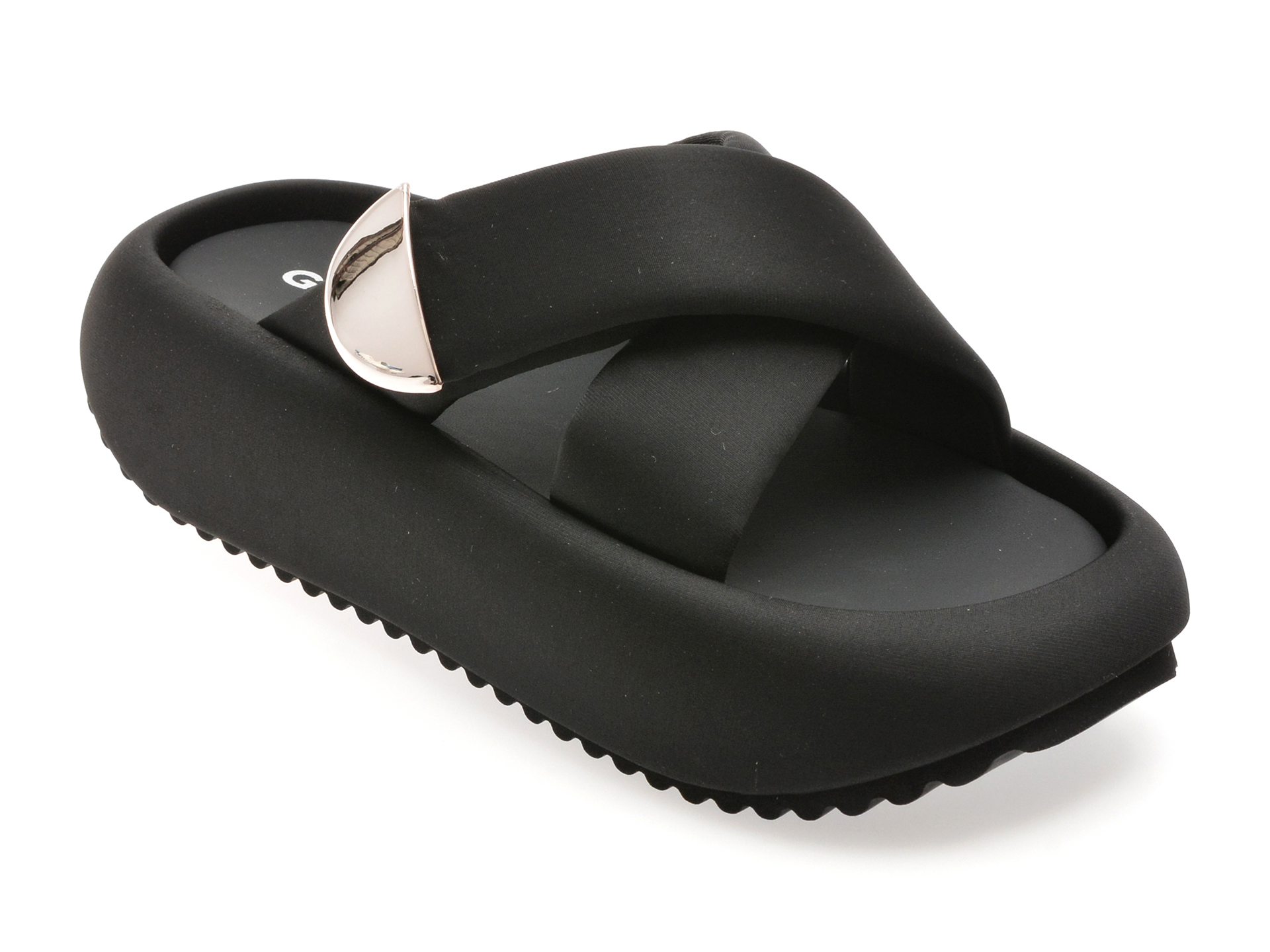 Papuci GRYXX negri textil - Confort maxim