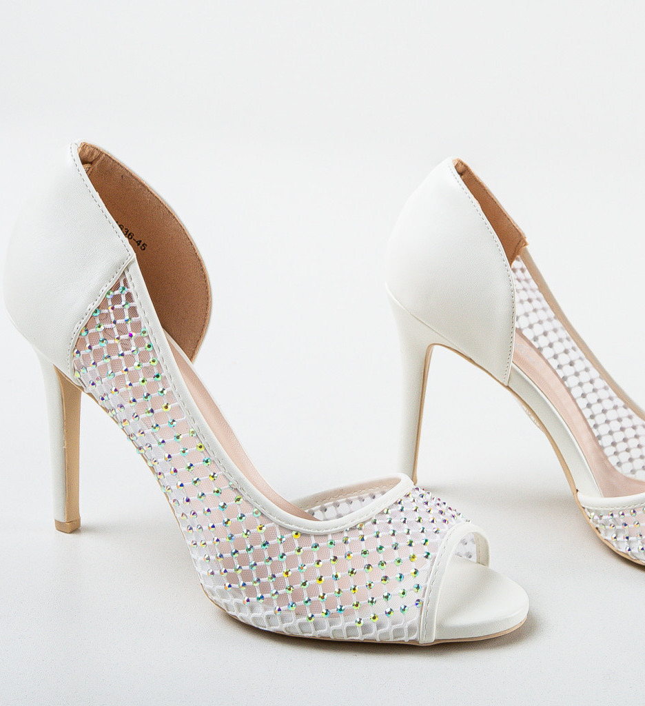 Pantofi Kimora Albi | Eleganță la Preț Accesibil - imagine 6