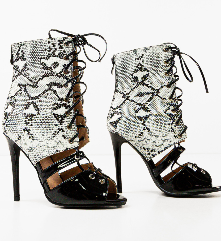 Botine Uchenna Albe - Eleganță și Confort - imagine 9