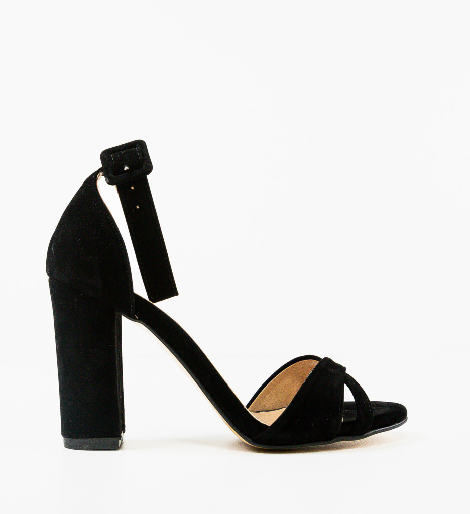 Sandale cu Toc Oligno Negre - Eleganță și Stil - imagine 4