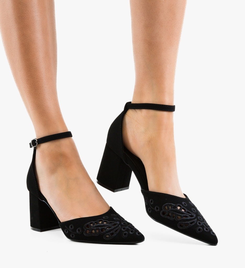 Pantofi Dama Hahey Negri Eleganți - imagine 4