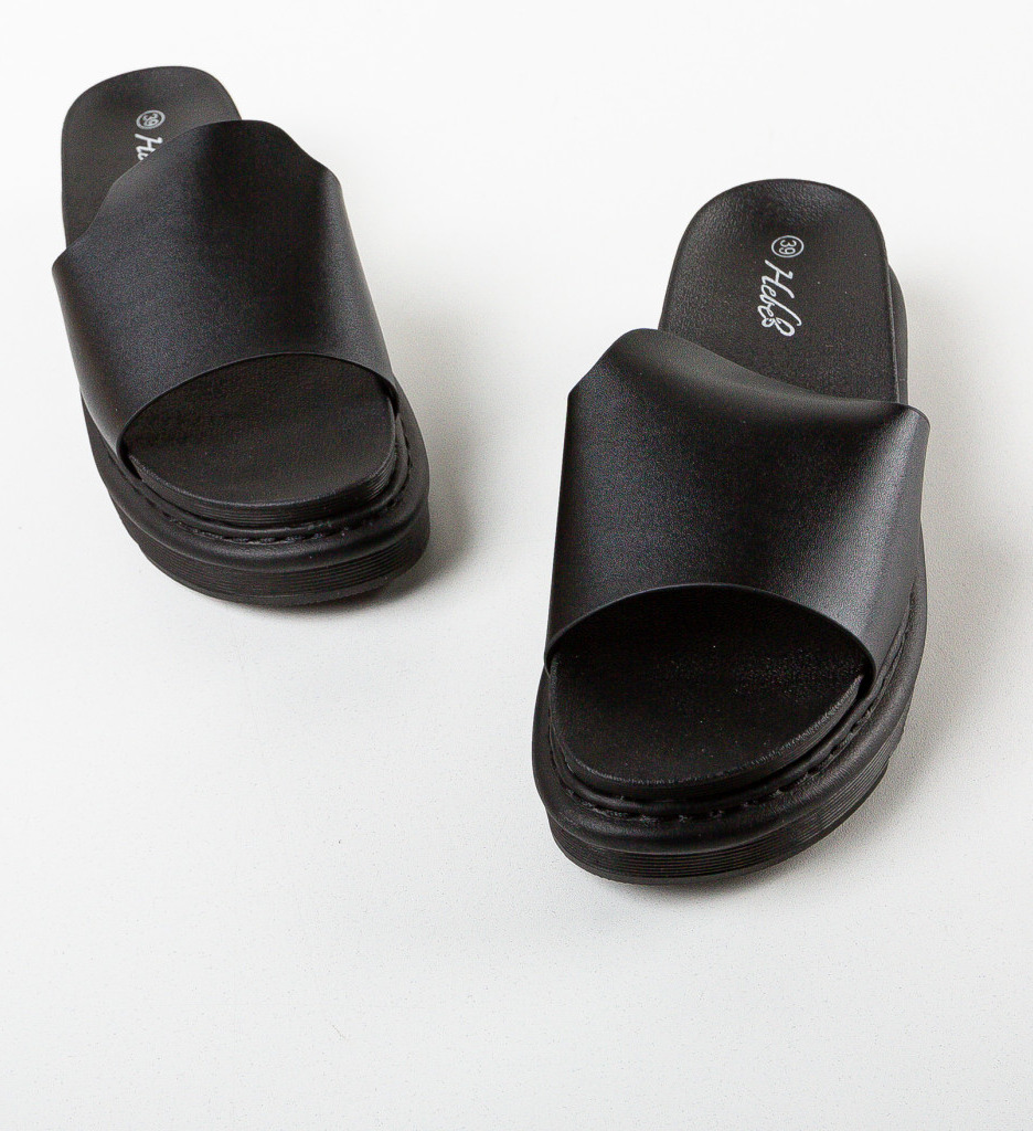 Papuci Bryson Negri - Confort și Eleganță - imagine 6