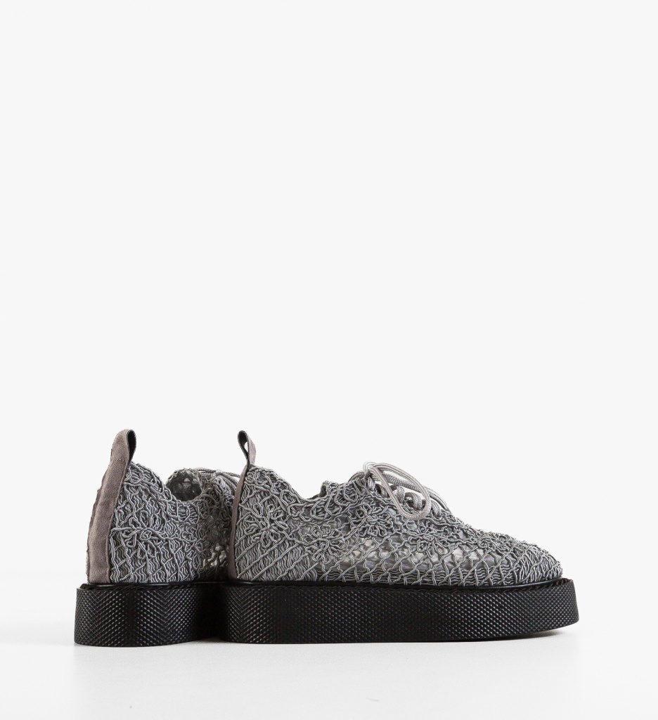 Pantofi Casual Ystory Gri - Confort și Stil - imagine 4