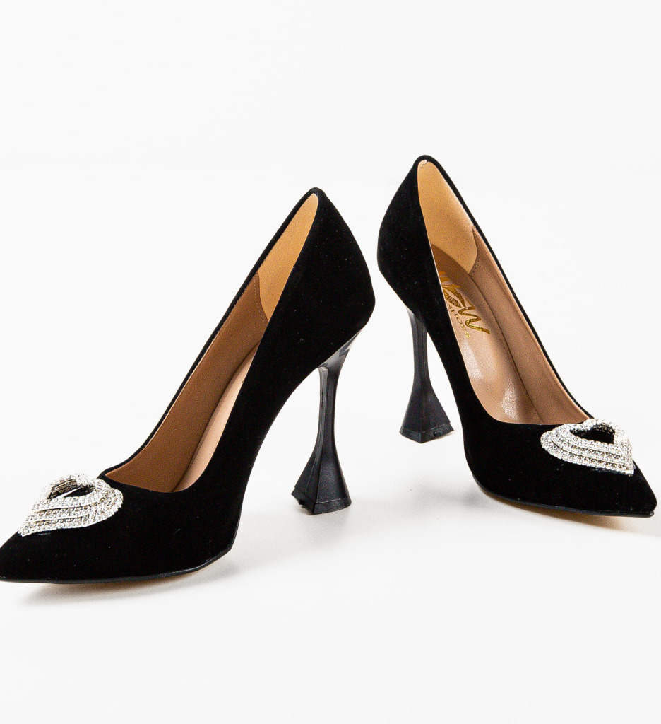 Pantofi cu Toc Darino Negri - Eleganță Sigură - imagine 6