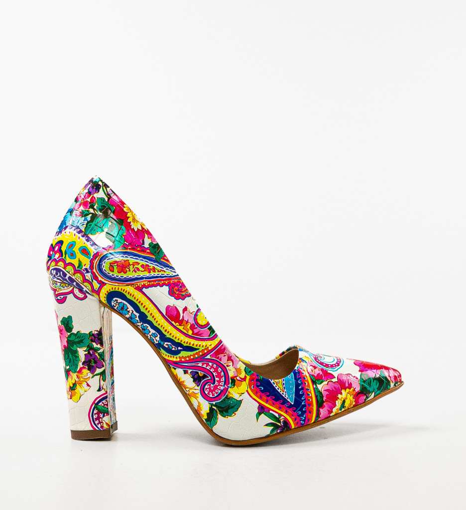 Pantofi cu toc Clash Multi - Eleganță și Stil - imagine 5