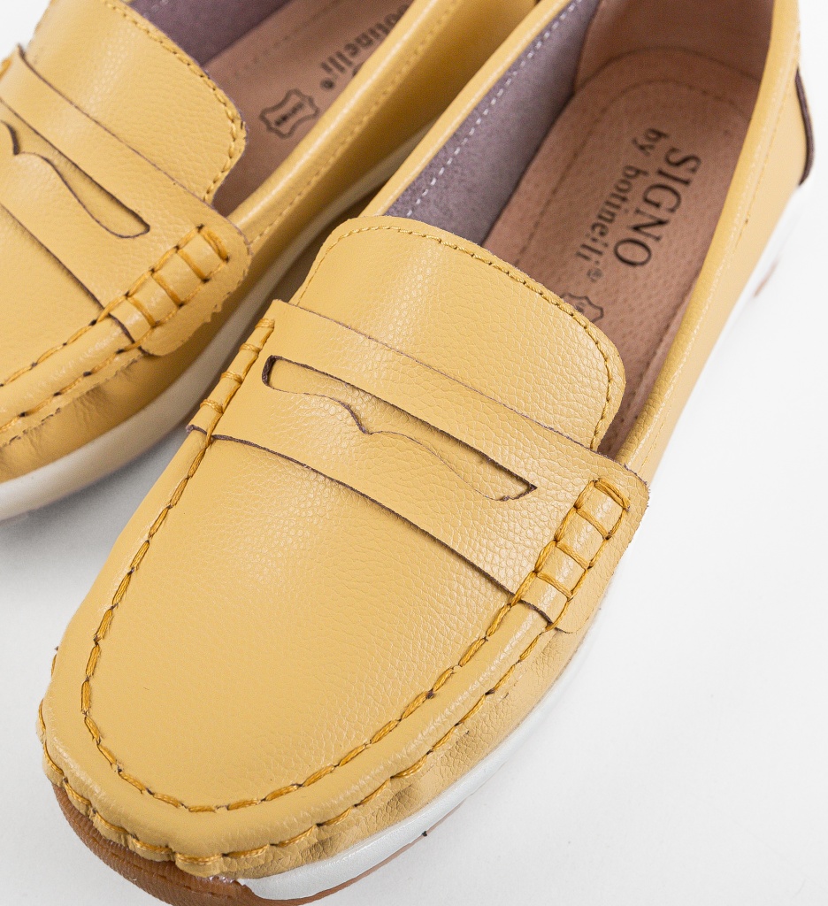 Pantofi Casual Uyteu Galbeni | Confort și Stil - imagine 8