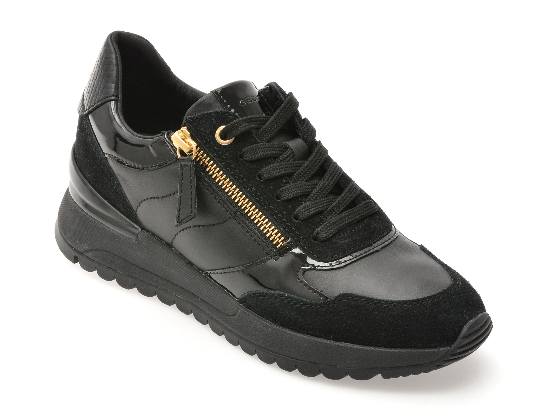 Geox Pantofi Sport Negri Respirabili