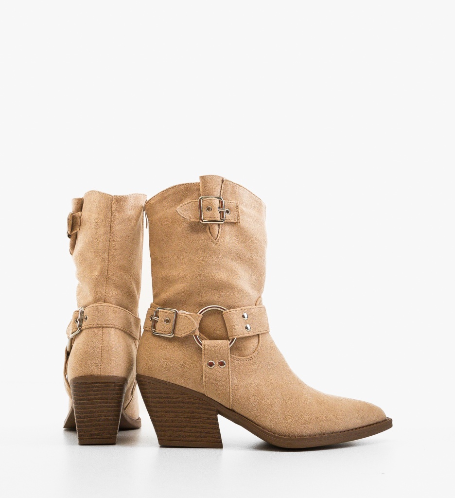 Botine Edwin Bej - Stil și Confort Zilnic - imagine 3