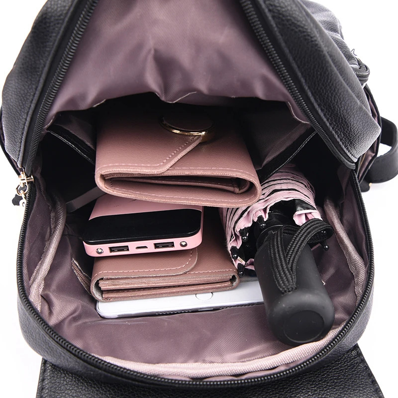 Rucsac Dama Delis Adelaide GT2199 Bordo Elegant - imagine 4
