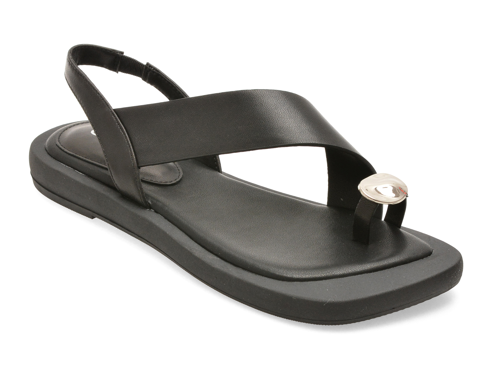 Sandale GRYXX Negre din Piele Naturală LD1025