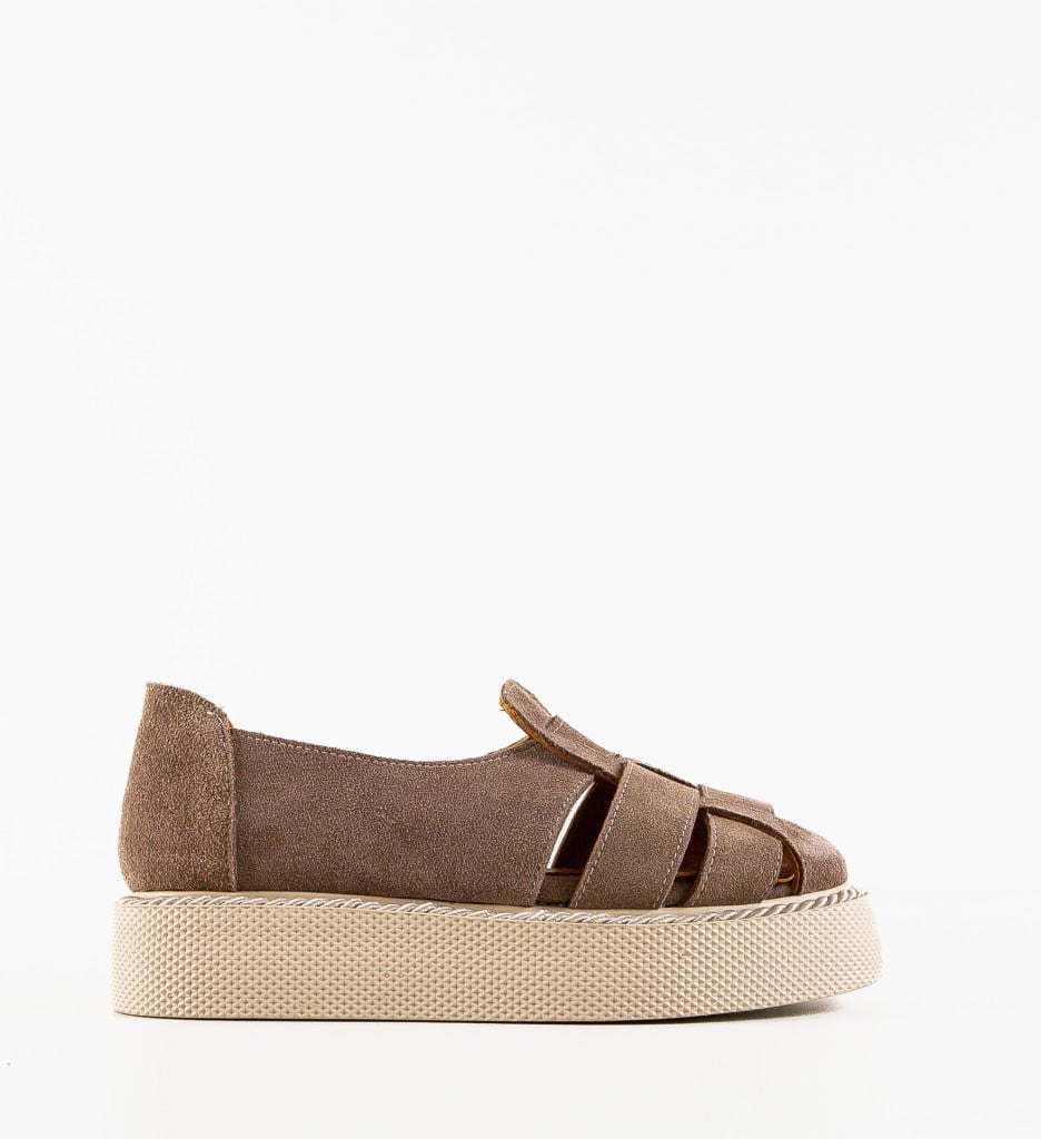 Pantofi Casual Anura Khaki - Confort și Stil - imagine 5