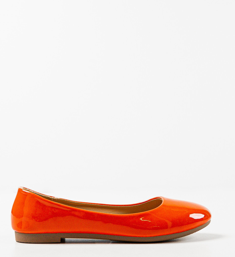 Balerini Dunn Portocalii - Confort Casual - imagine 5