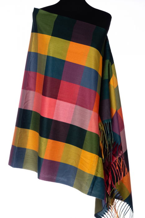 Esarfa Casmir Multicoloră Shopika | Elegantă