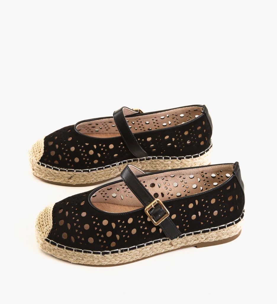Espadrile Dama Richie Negre | Stil și Confort - imagine 4