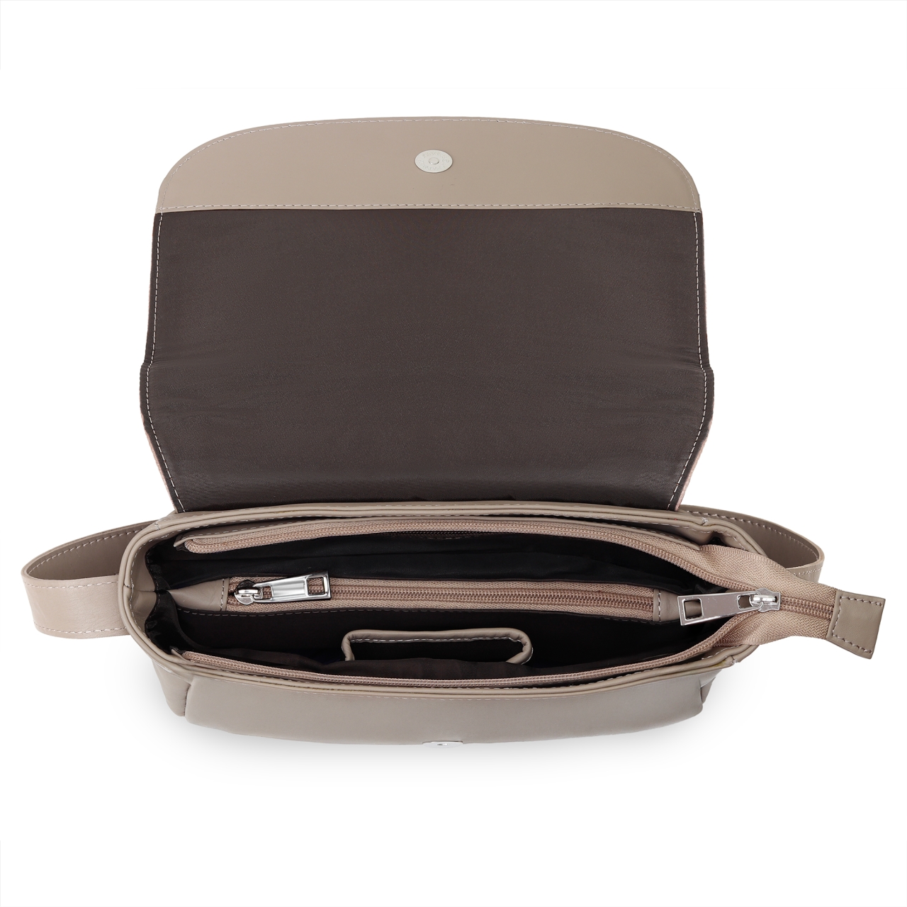 Geanta Dama India Piele Naturala Bej Aida GT3861 - imagine 4