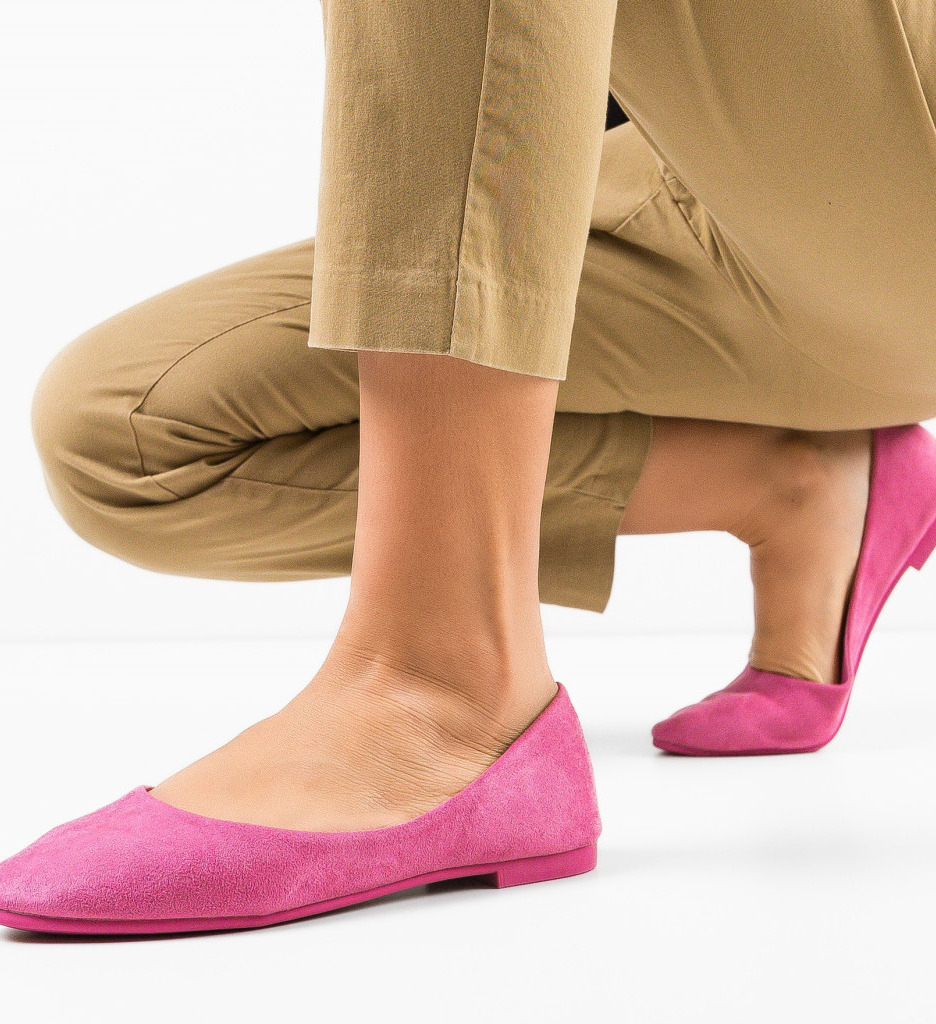 Balerini Alecsey Fuchsia | Stil și Confort - imagine 3