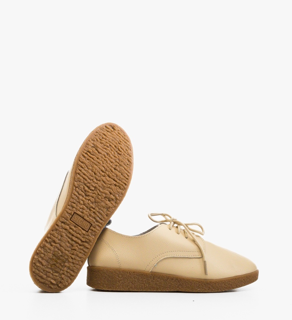 Pantofi Casual Sindre Bej | Confort & Stil - imagine 3