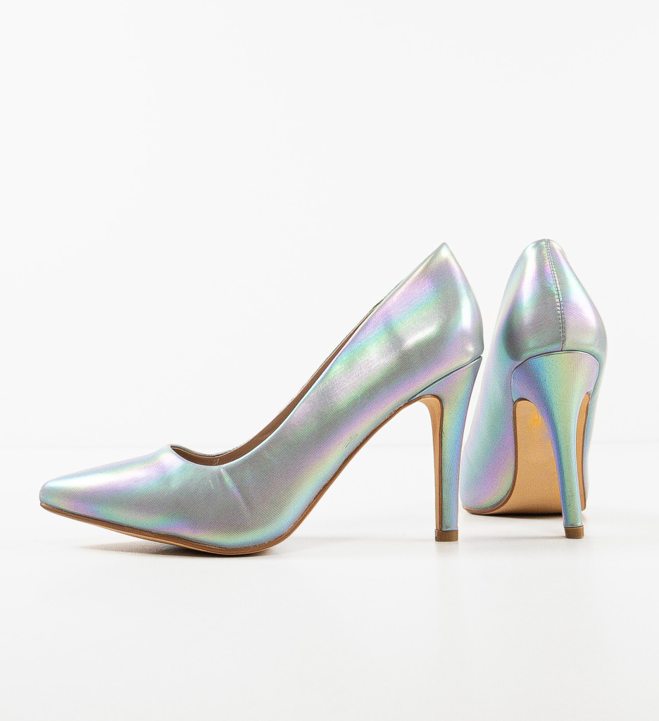Pantofi cu toc Walt Gri | Eleganți și Confortabili - imagine 6